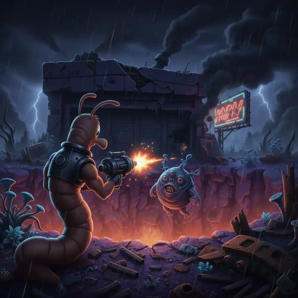 Earthworm Jim gameplay