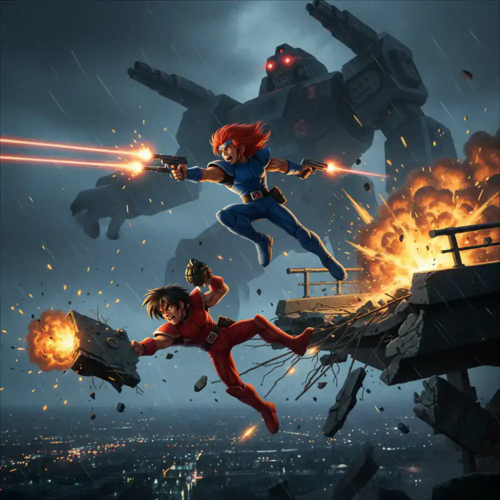 Gunstar Heroes action