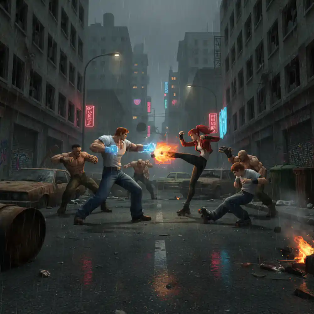Streets of Rage 2 gameplay